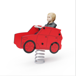 Pružinová hojdačka - Auto