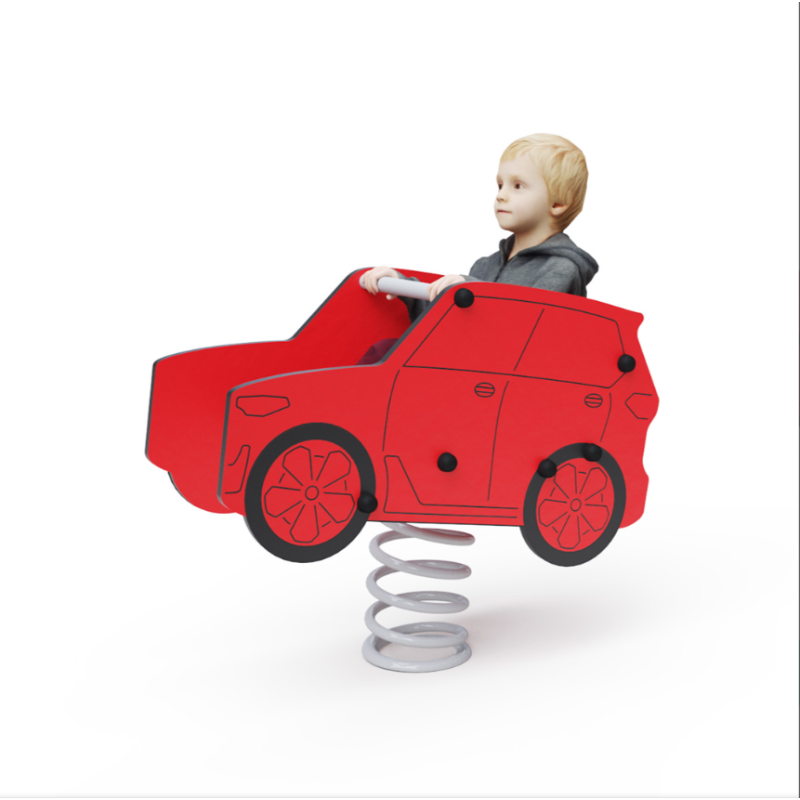 Pružinová hojdačka - Auto