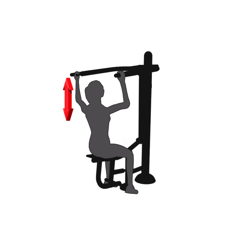 Posilňovací stroj horných končatín