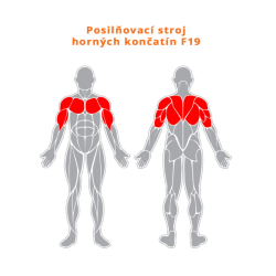 Posilovací stroj horních končetin
