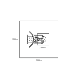 Posilovací stroj na hrudník – Rozpažení