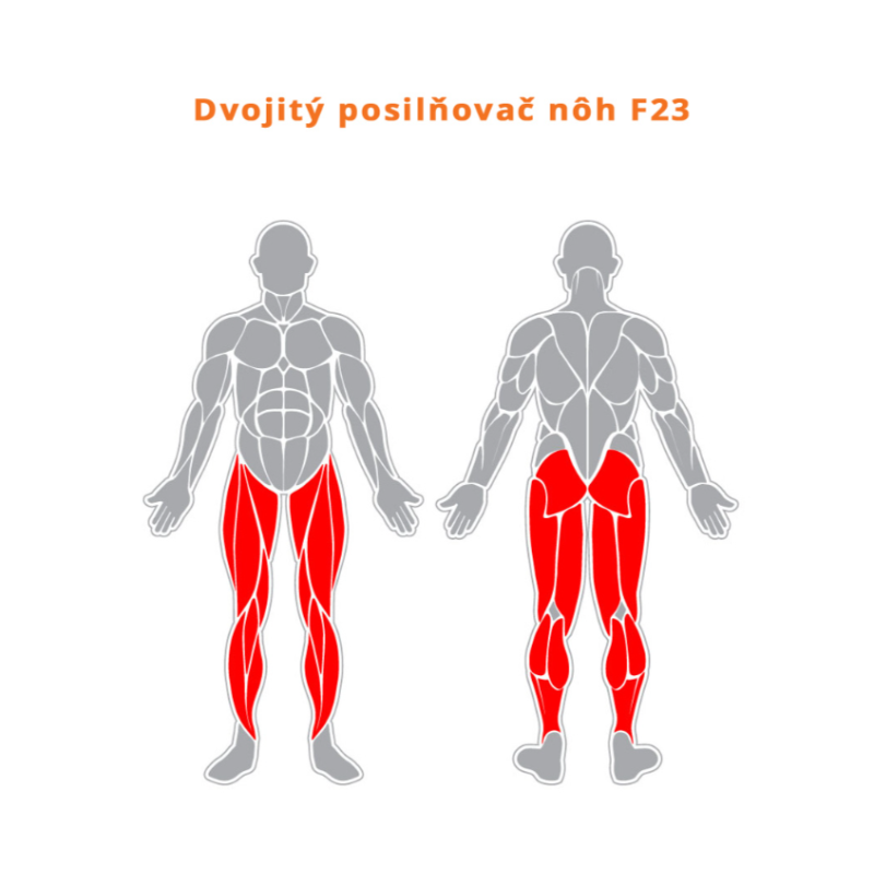 Dvojitý posilňovač nohou