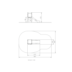 Plošina se skluzavkou ECO