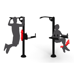 Posilovač břišních svalů a hrazda