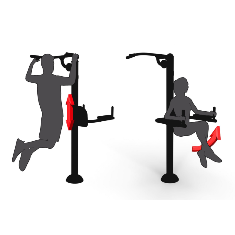 Posilňovač brušných svalov a hrazda