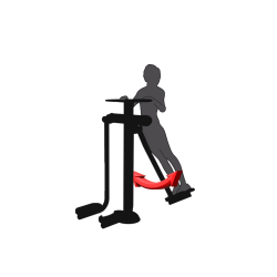 Posilovač nohou a surf