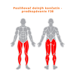 Posilovač dolních končetin – Předkopávání