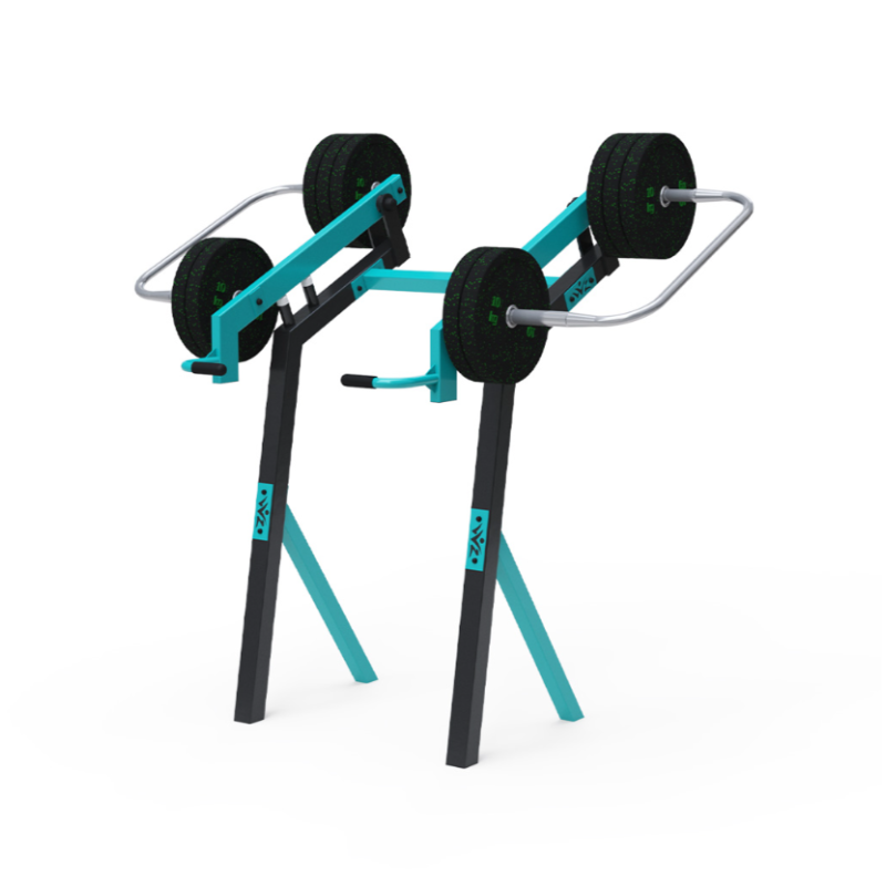 Fitness s posuvným závažím - Výtlak ramena