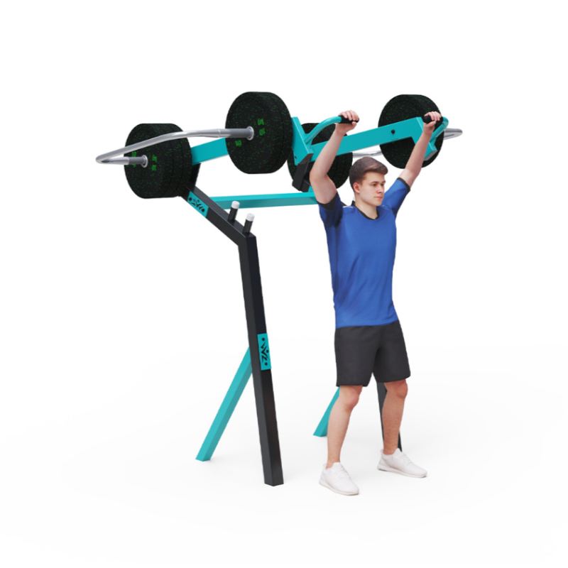 Fitness s posuvným závažím - Výtlak ramena