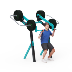 Fitness s posuvným závažím - Výtlak ramena