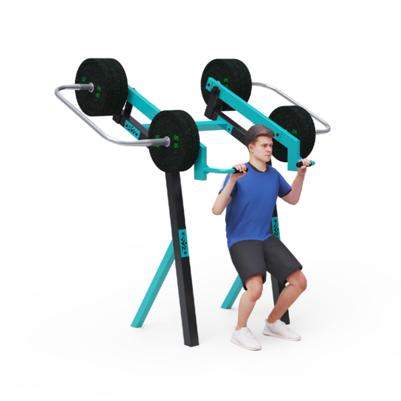 Fitness s posuvným závažím - Výtlak ramena