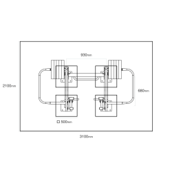 Fitness s posuvným závažím - Zakopávání