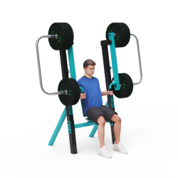 Fitness s posuvným závažím - Tlaky v sedě