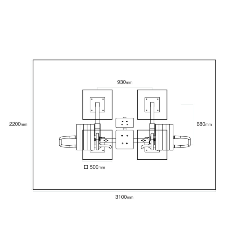 Fitness s posuvným závažím - Tlaky v sedě