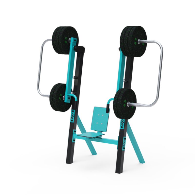 Fitness s posuvným závažím - Tlaky v sedě