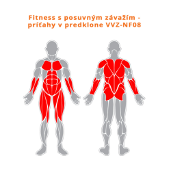 Fitness s posuvným závažím - Príťahy v predklone