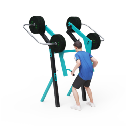 Fitness s posuvným závažím - Přítahy v předklonu