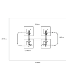Fitness s posuvným závažím - Přítahy v předklonu