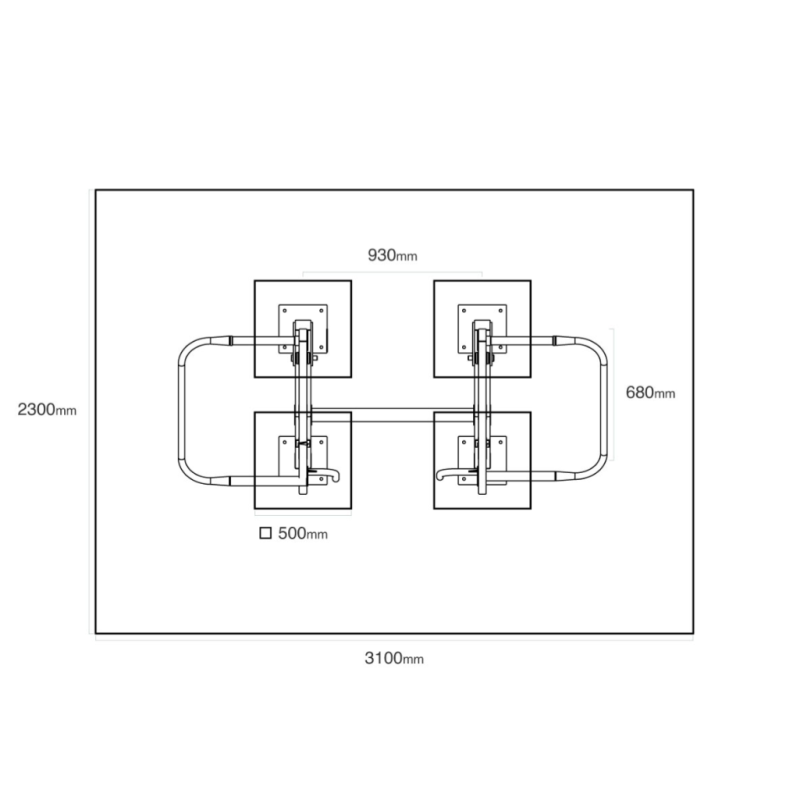 Fitness s posuvným závažím - Přítahy v předklonu
