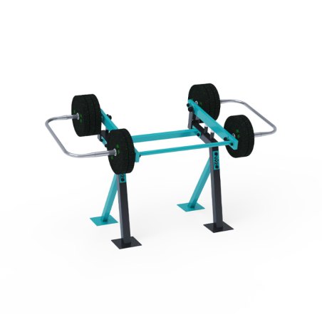 Fitness s posuvným závažím - Dřepy