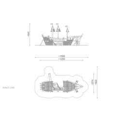 Herní sestava - Pirátská loď Maxi