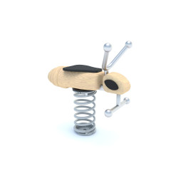 Pružinová houpačka včelka