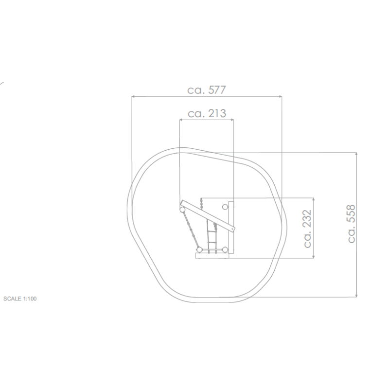 Lezecká sestava s lanovou stěnou