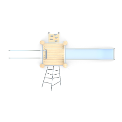 Herní sestava se skluzavkou