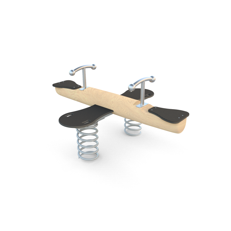 Štvormiestna pružinová hojdačka