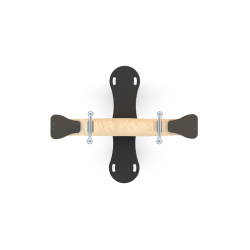 Štvormiestna pružinová hojdačka