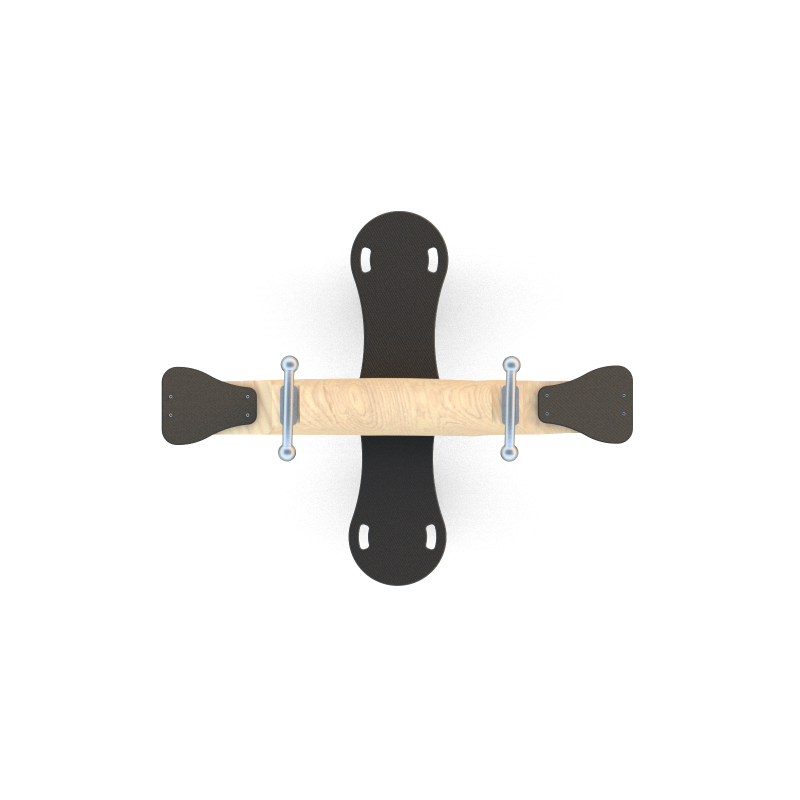 Štvormiestna pružinová hojdačka