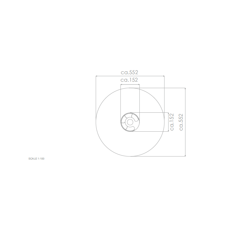 Kruhový kolotoč s posezením