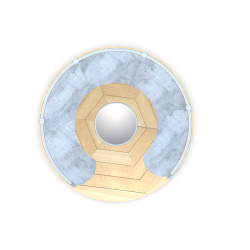 Kruhový kolotoč s posedením