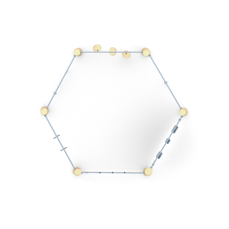 Lanová herní sestava s lezeckou stěnou