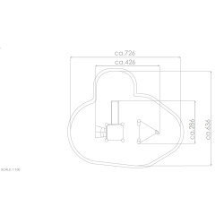 Herná veža so šmykľavkou a lanovým výlezom