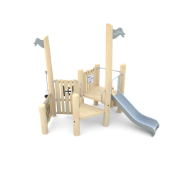 Herní věž Duo se skluzavkou