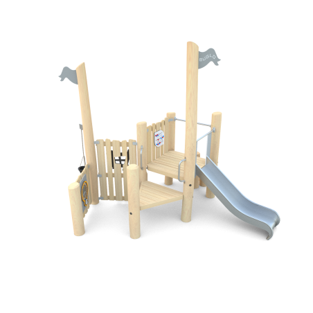 Herná veža Duo so šmykľavkou