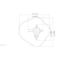 Herní domek se skluzavkou