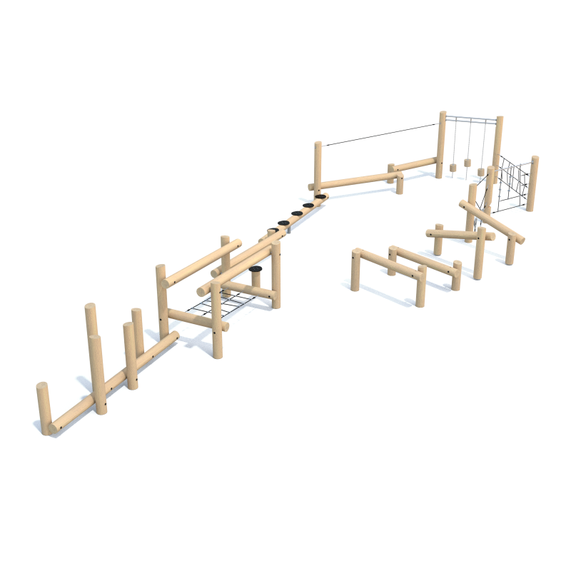 Balančná a lezecká dráha