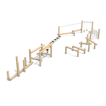 Balančná a lezecká dráha