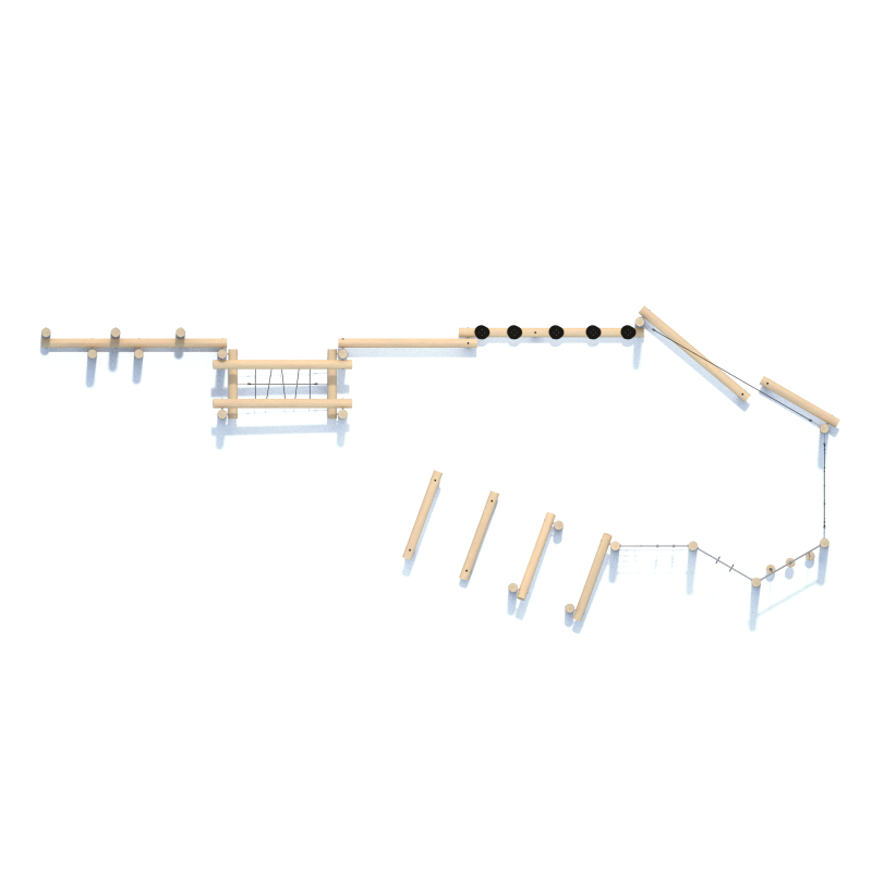 Balančná a lezecká dráha