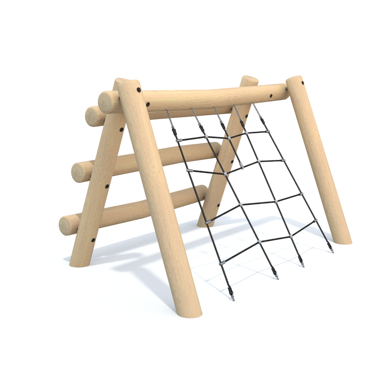 Lezecký rám s lanovou sieťou