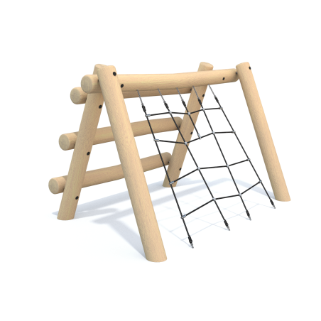 Lezecký rám s lanovou sieťou