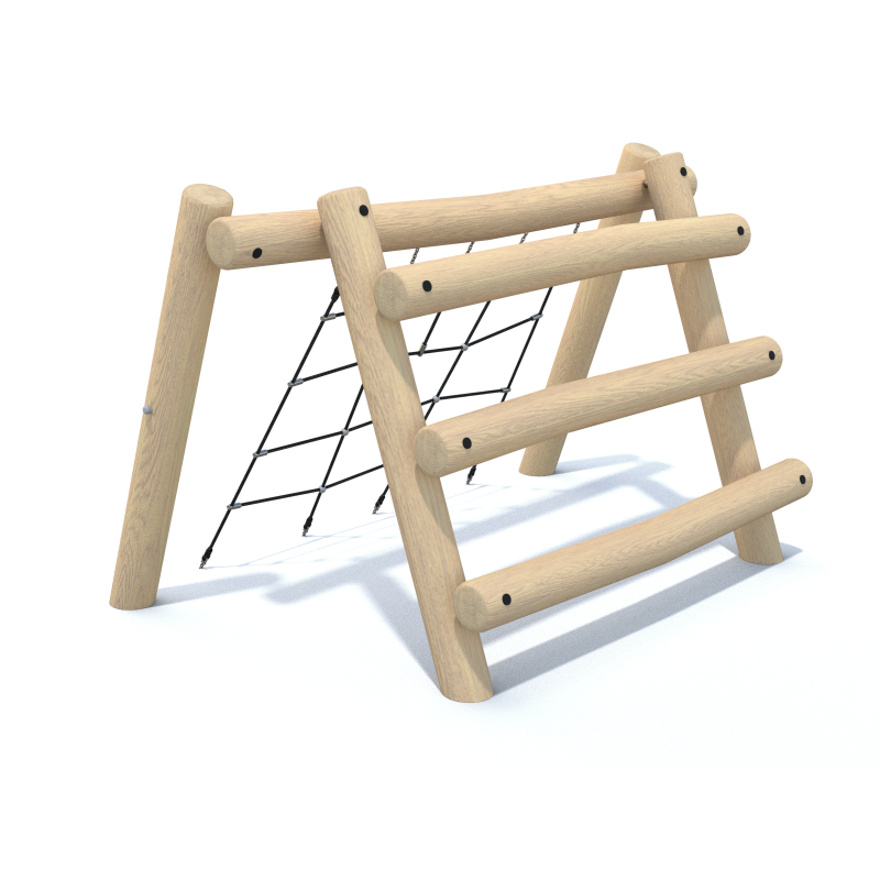 Lezecký rám s lanovou sieťou