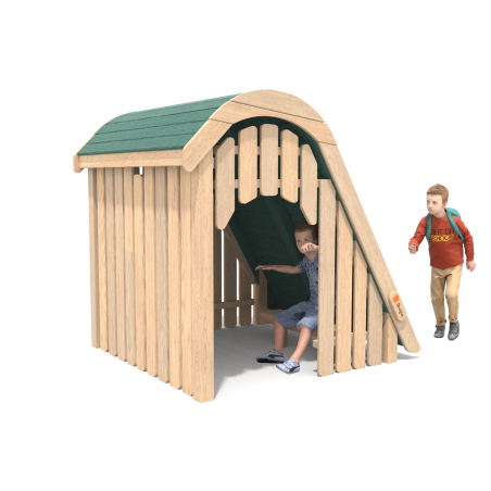 Herný domček s oblúkovou strechou