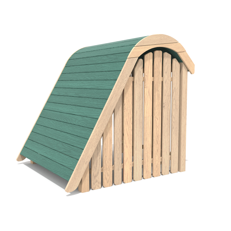 Herný domček s oblúkovou strechou