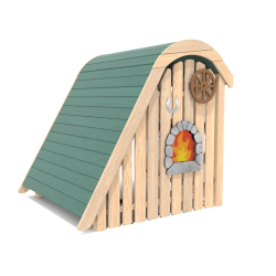 Herný domček s interaktívnymi prvkami