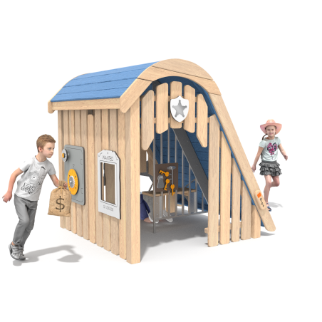 Herný domček policajnej stanice