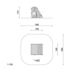 Herný domček policajnej stanice