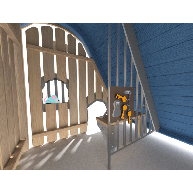 Herný domček policajnej stanice